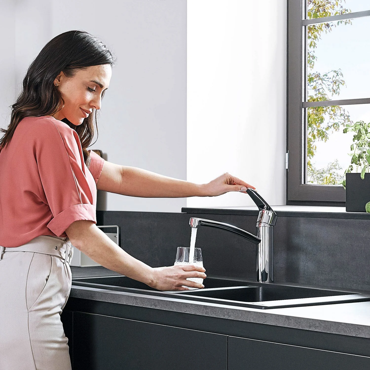 hansgrohe Focus M41 Einhebel-Küchenmischer 160, 1jet Bild 3