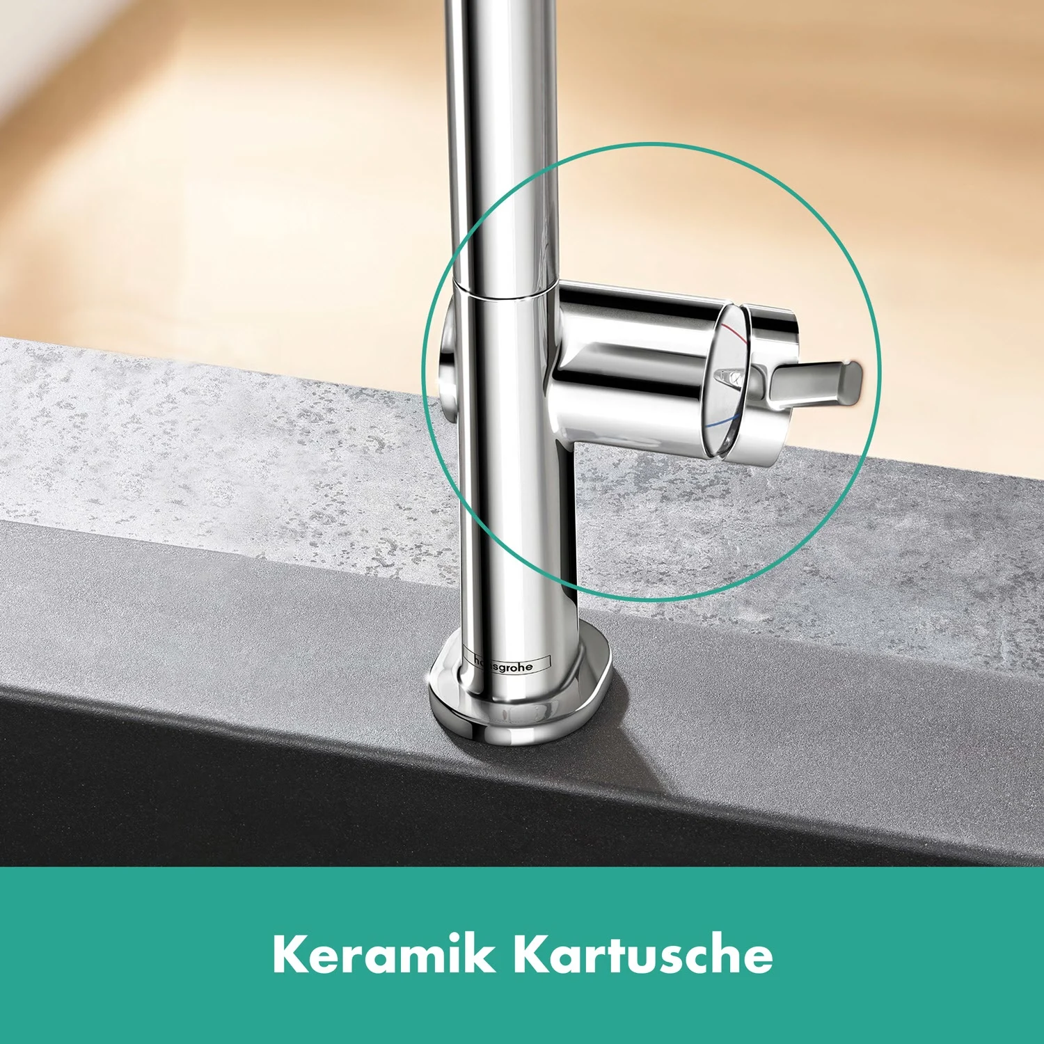 hansgrohe Talis M54 Einhebel-Küchenarmatur 270, Niederdruck, 1jet Bild 4