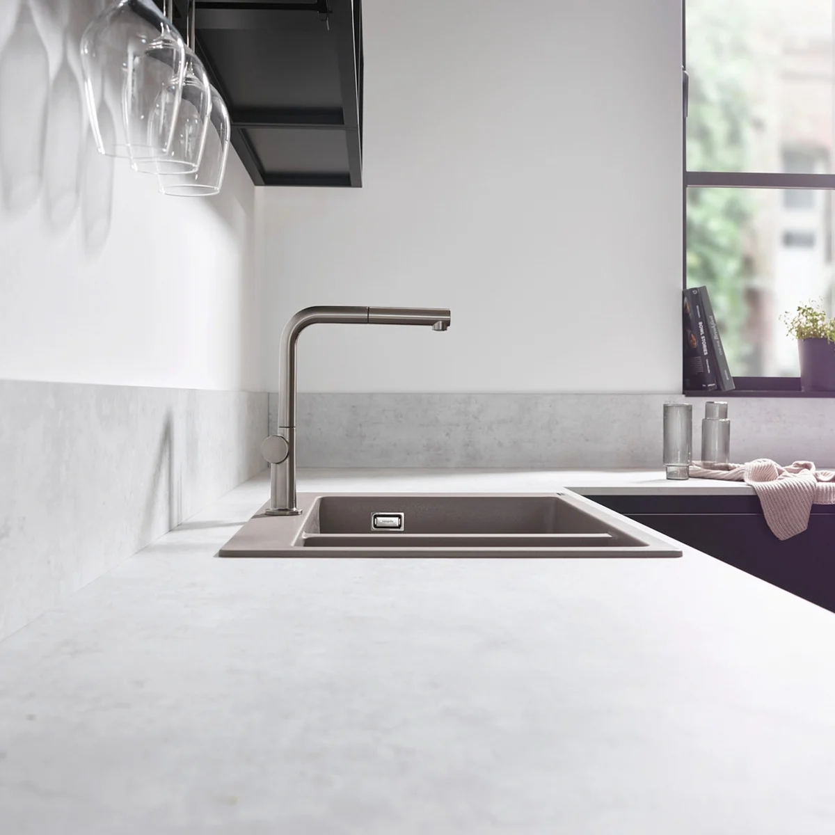 hansgrohe Talis M54 Einhebel-Küchenmischer 270, Ausziehauslauf, 1jet Bild 2