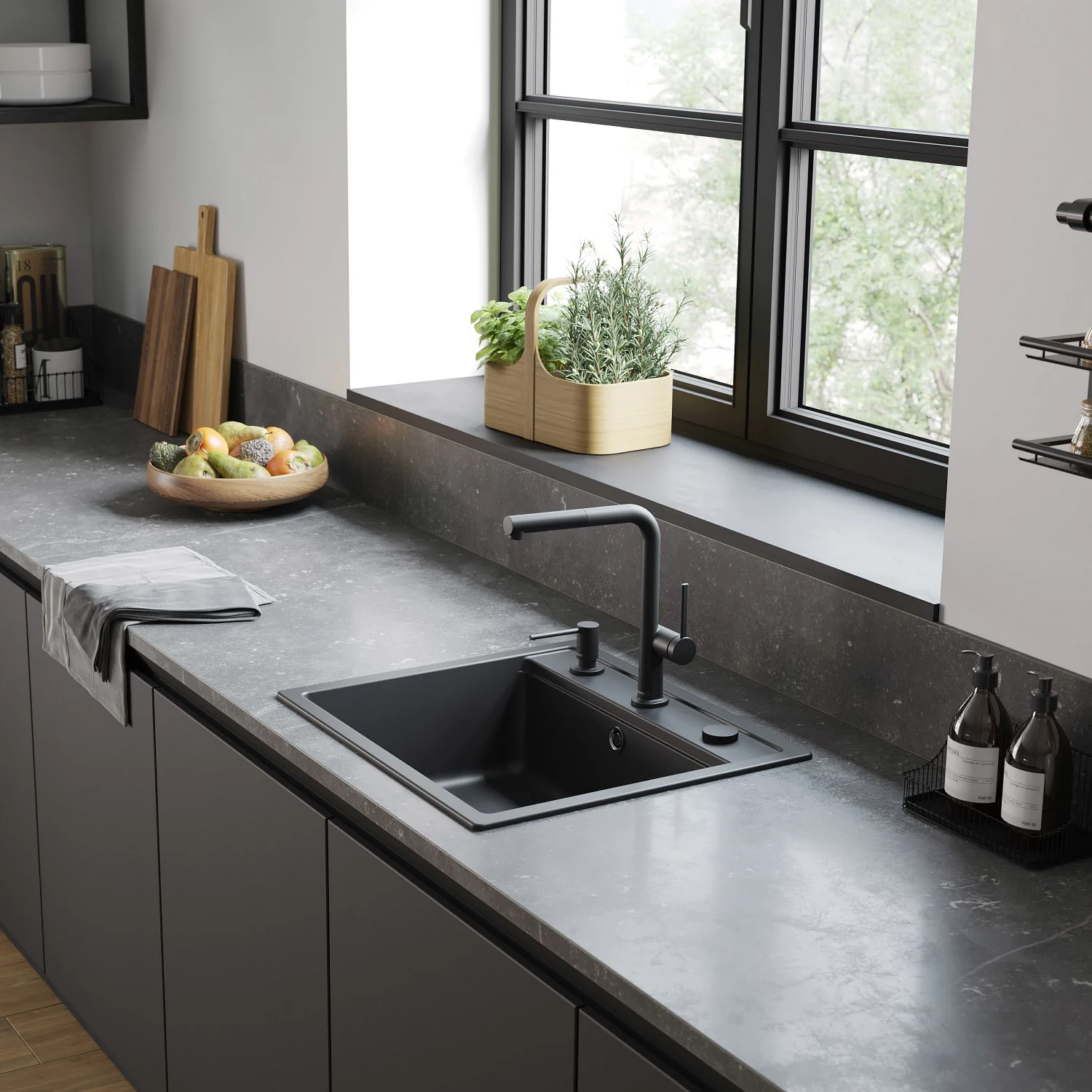 hansgrohe Talis M54 Einhebel-Küchenmischer 270, Ausziehauslauf, 1jet Bild 5