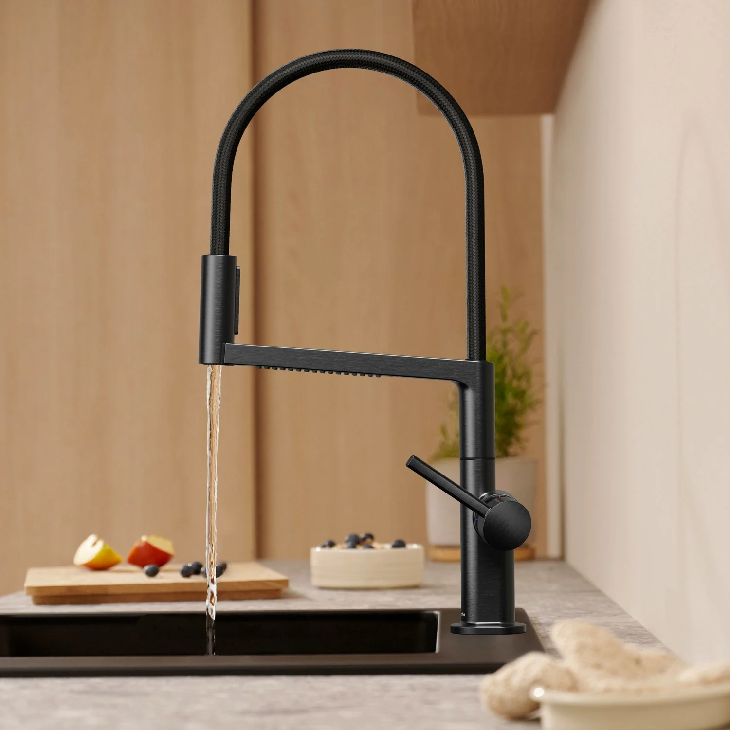 hansgrohe Talis Select M54 PowderSpray Einhebel-Küchenarmatur Semi-Pro, 3jet Bild 3