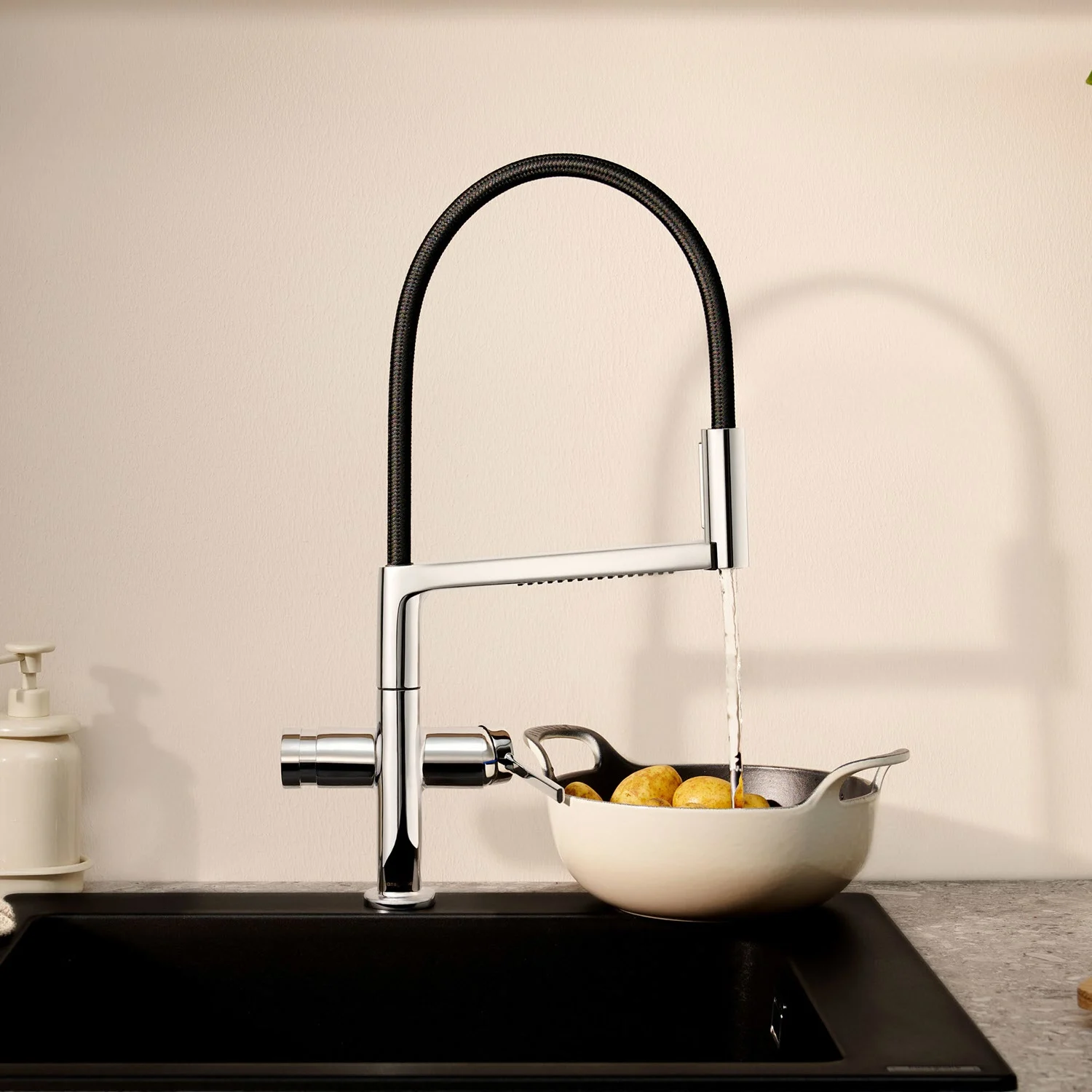 hansgrohe Talis Select M54 PowderSpray Einhebel-Küchenarmatur Semi-Pro, 3jet Bild 5