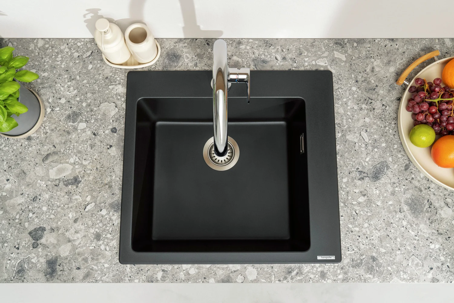 Hansgrohe Vernis Blend M35 – jednouchwytowa bateria kuchenna 260, 1 rodzaj strumienia Zdjęcie 4