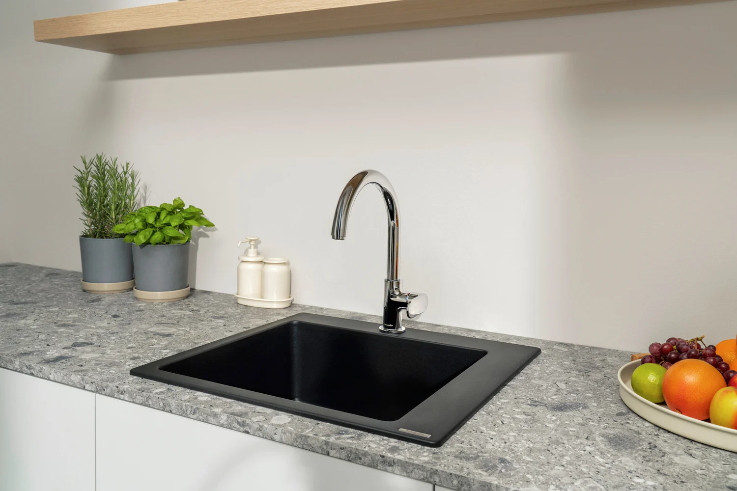 Hansgrohe Vernis Blend M35 – jednouchwytowa bateria kuchenna 260, 1 rodzaj strumienia Zdjęcie 7