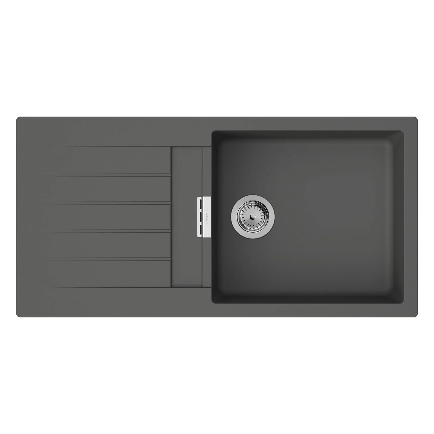 hansgrohe S520-F480 Einbauspüle 480 mit Abtropffläche, reversibel