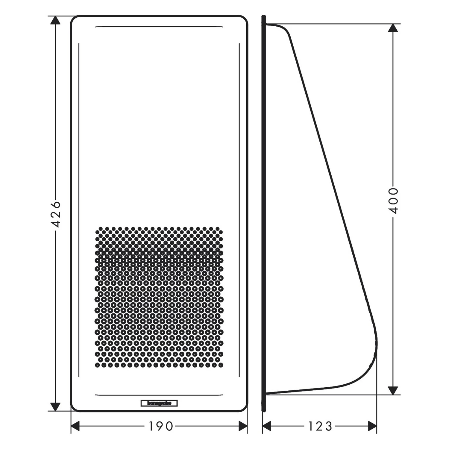 hansgrohe F14 Multifunktionssieb Bild 5