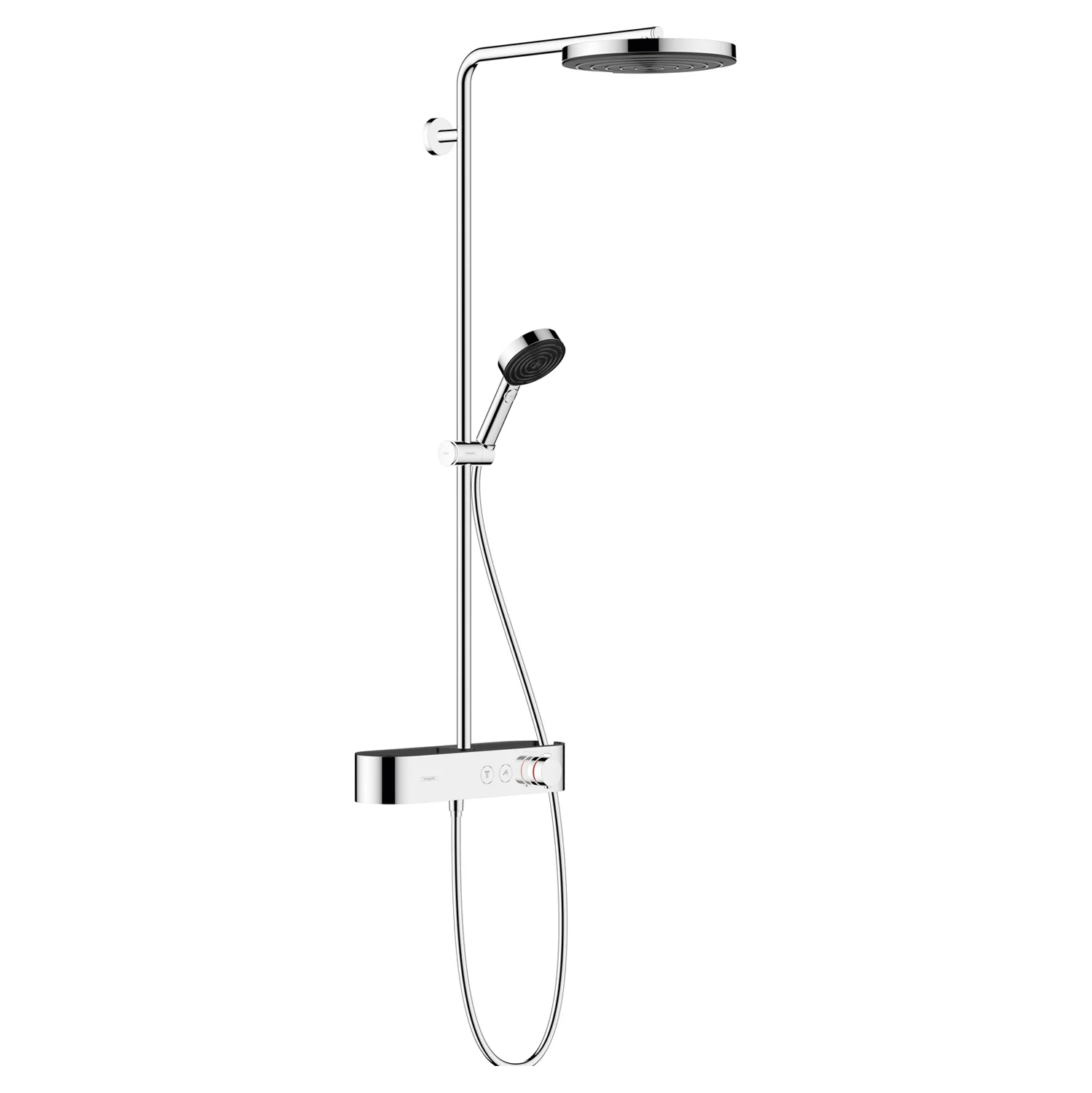 System prysznicowy z rączką i deszczownicą, hansgrohe