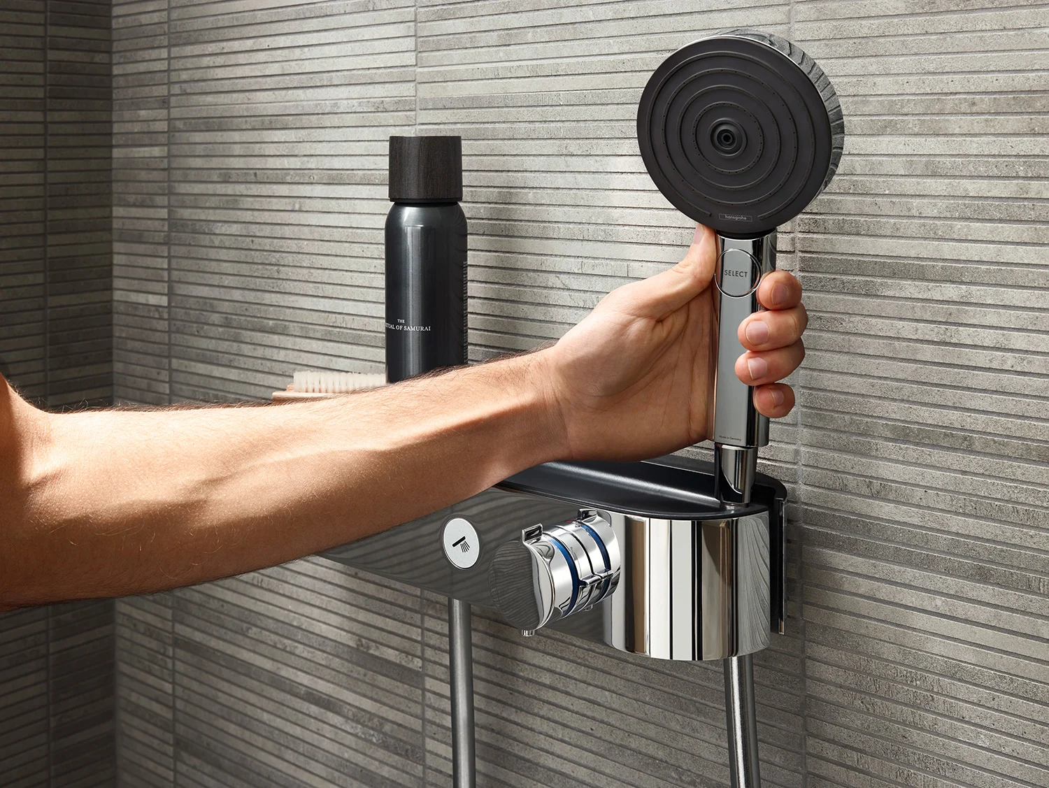 hansgrohe Pulsify Select S Handbrause 105 3 Strahlarten Relaxation Bild 2