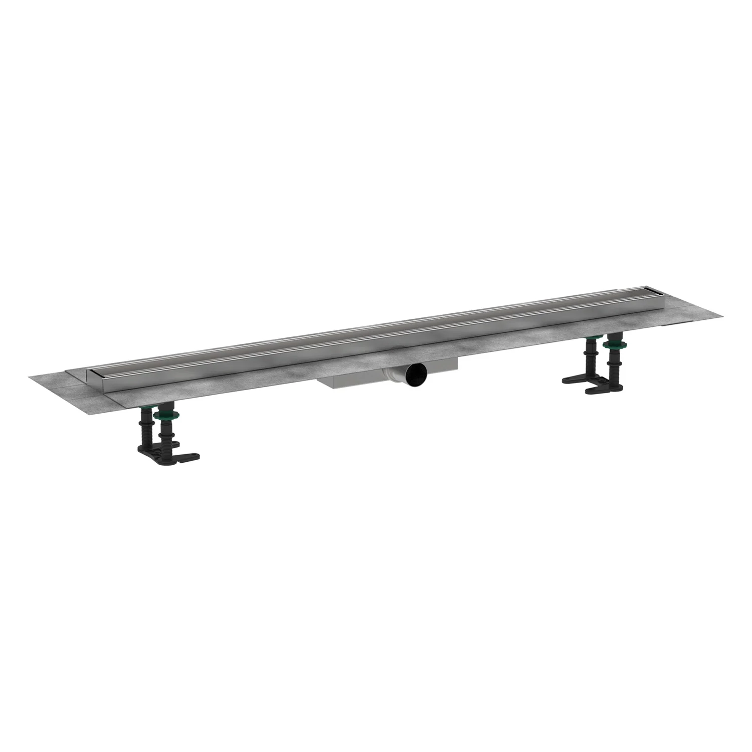 hansgrohe RainDrain Compact Komplettset Duschrinne 100 cm befliesbar für flache Installation Bild 2