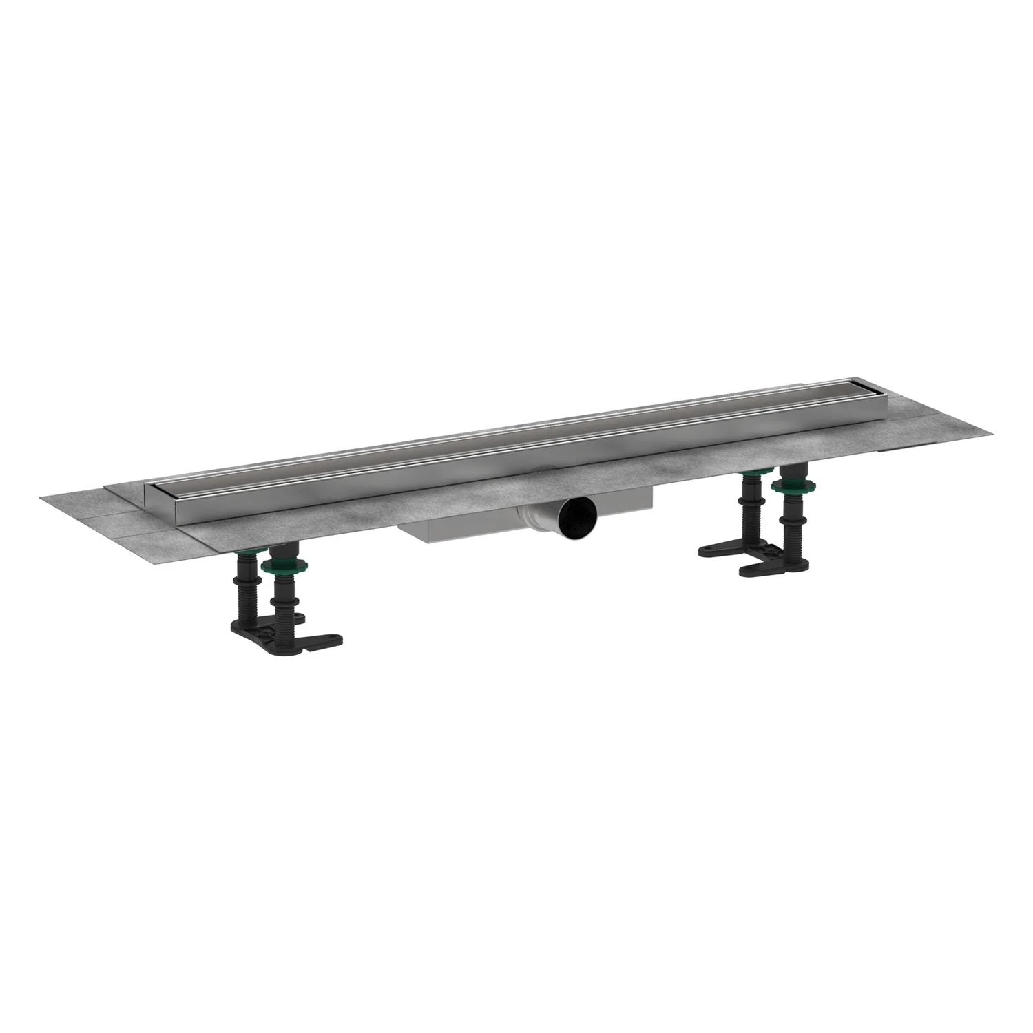hansgrohe RainDrain Compact Komplettset Duschrinne 70 cm befliesbar für flache Installation Bild 2