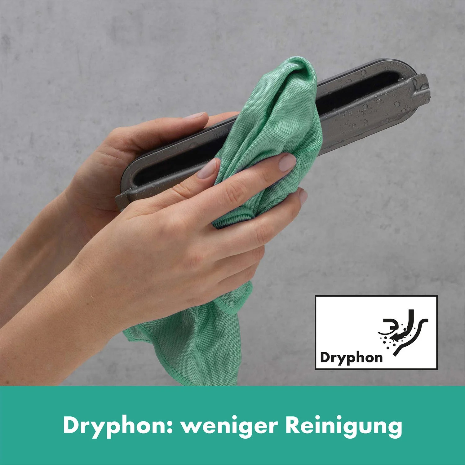 hansgrohe RainDrain Match Plus Fertigset Duschrinne 120 cm mit höhenverstellbarem Rahmen Bild 7