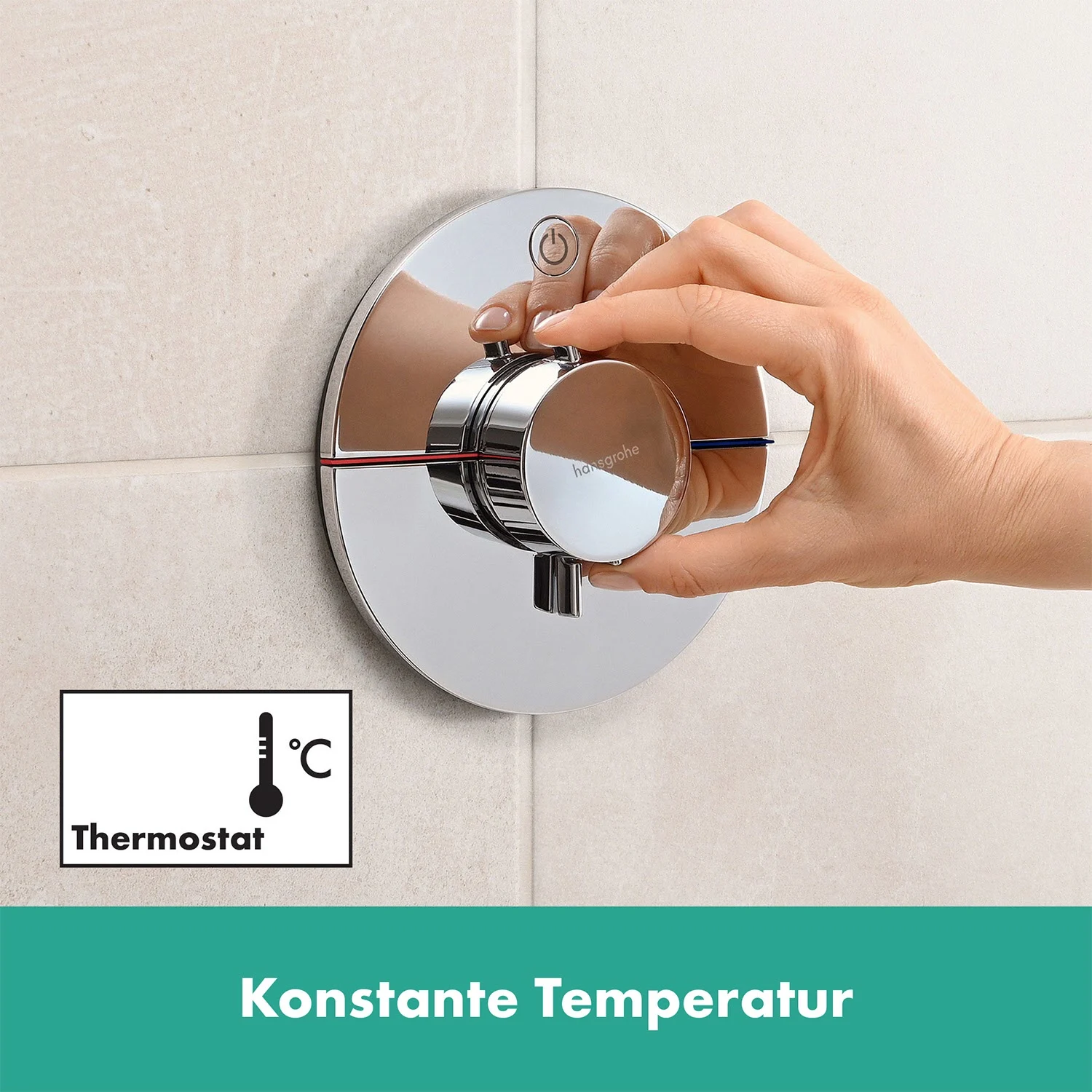 hansgrohe ShowerSelect Comfort S Thermostat Unterputz für 1 Verbraucher Bild 6