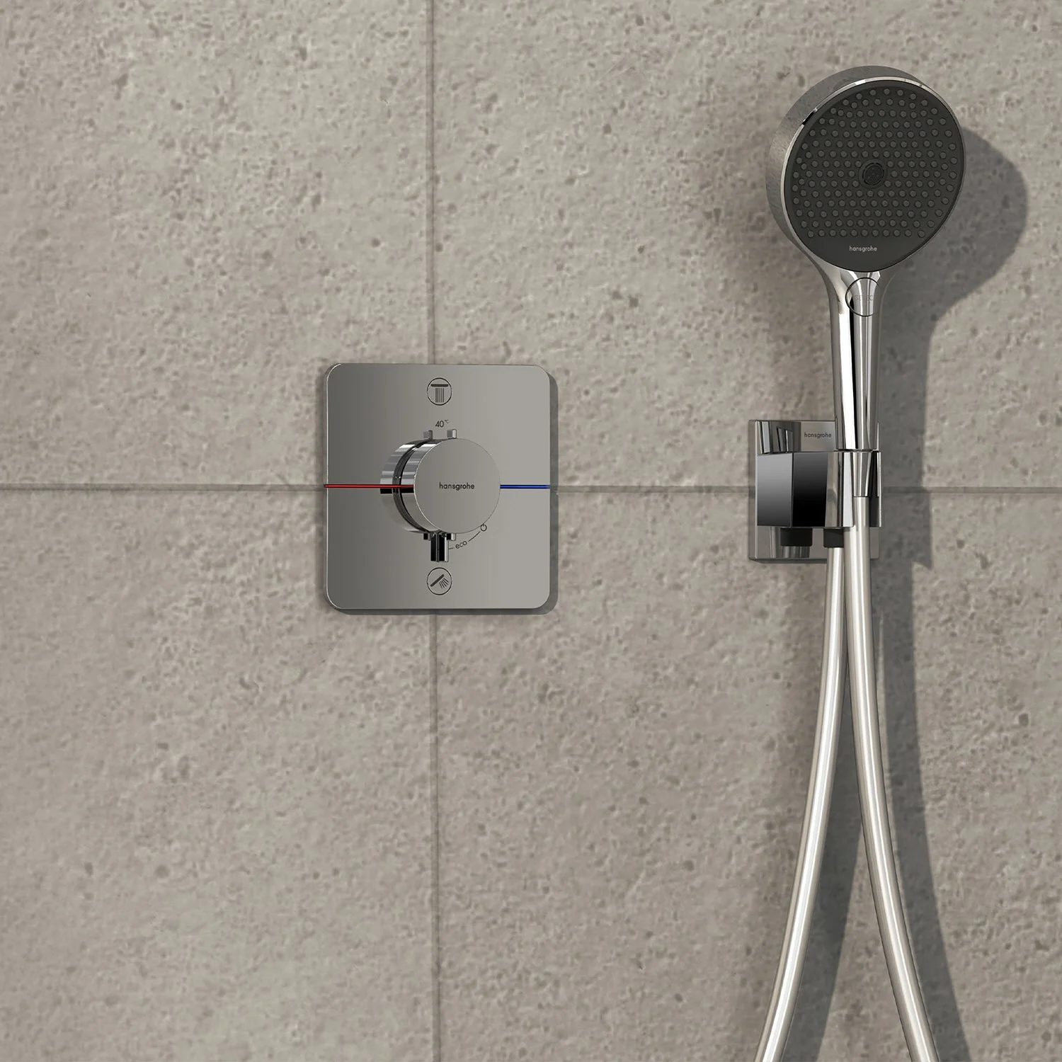 hansgrohe ShowerSelect Comfort Q Thermostat Unterputz für 2 Verbraucher Bild 3