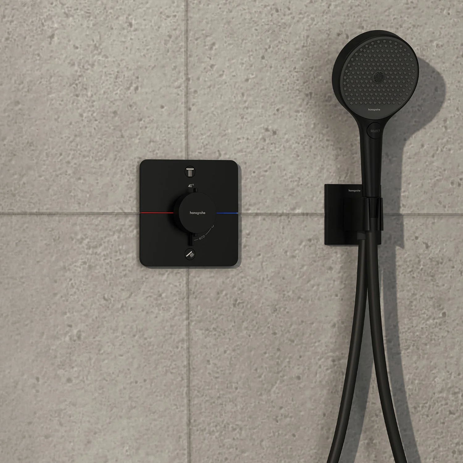 hansgrohe ShowerSelect Comfort Q Thermostat Unterputz für 2 Verbraucher Bild 2