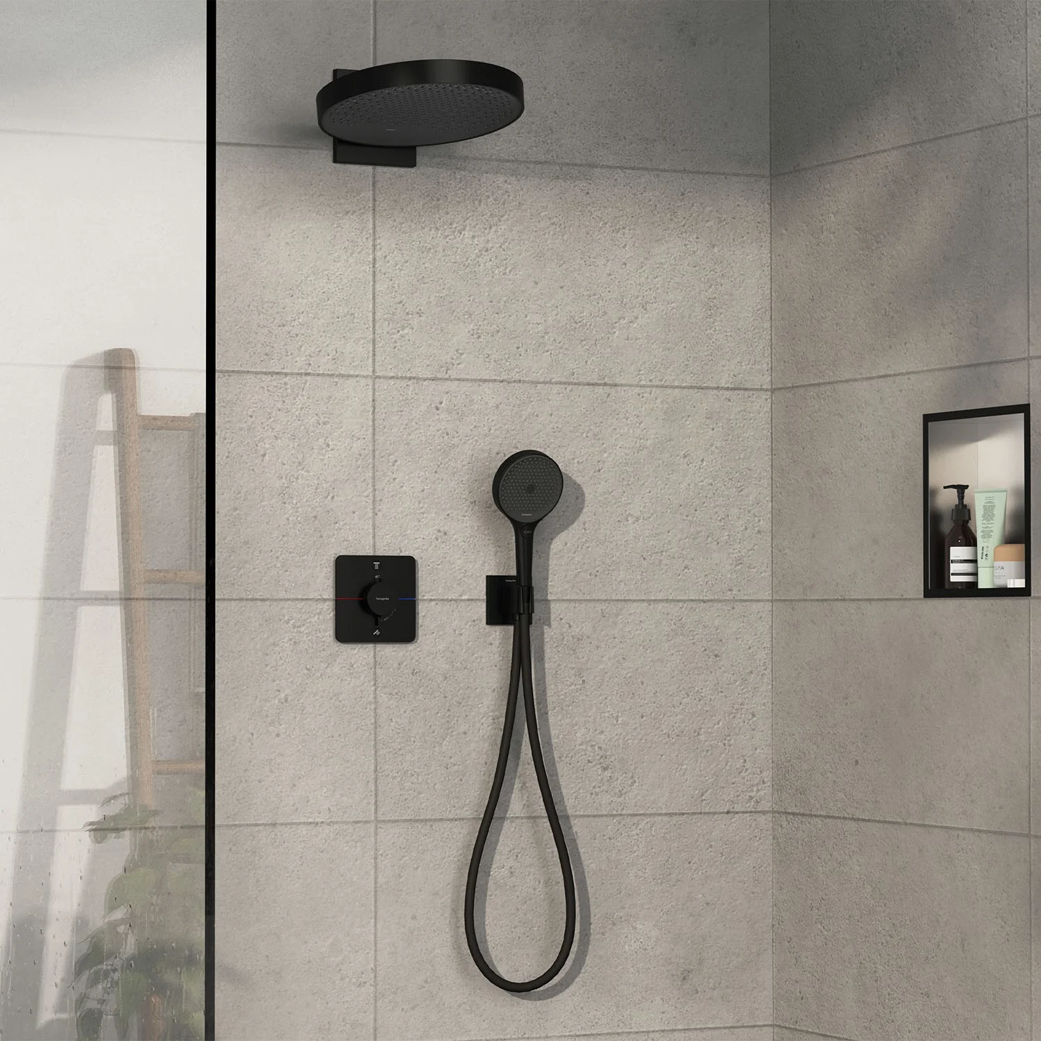 hansgrohe ShowerSelect Comfort Q Thermostat Unterputz für 2 Verbraucher Bild 3