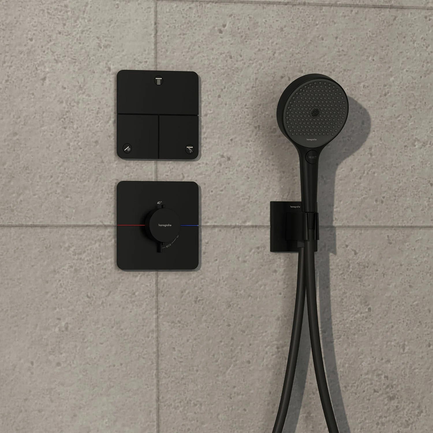 hansgrohe ShowerSelect Comfort Q Ventil Unterputz für 3 Verbraucher Bild 2