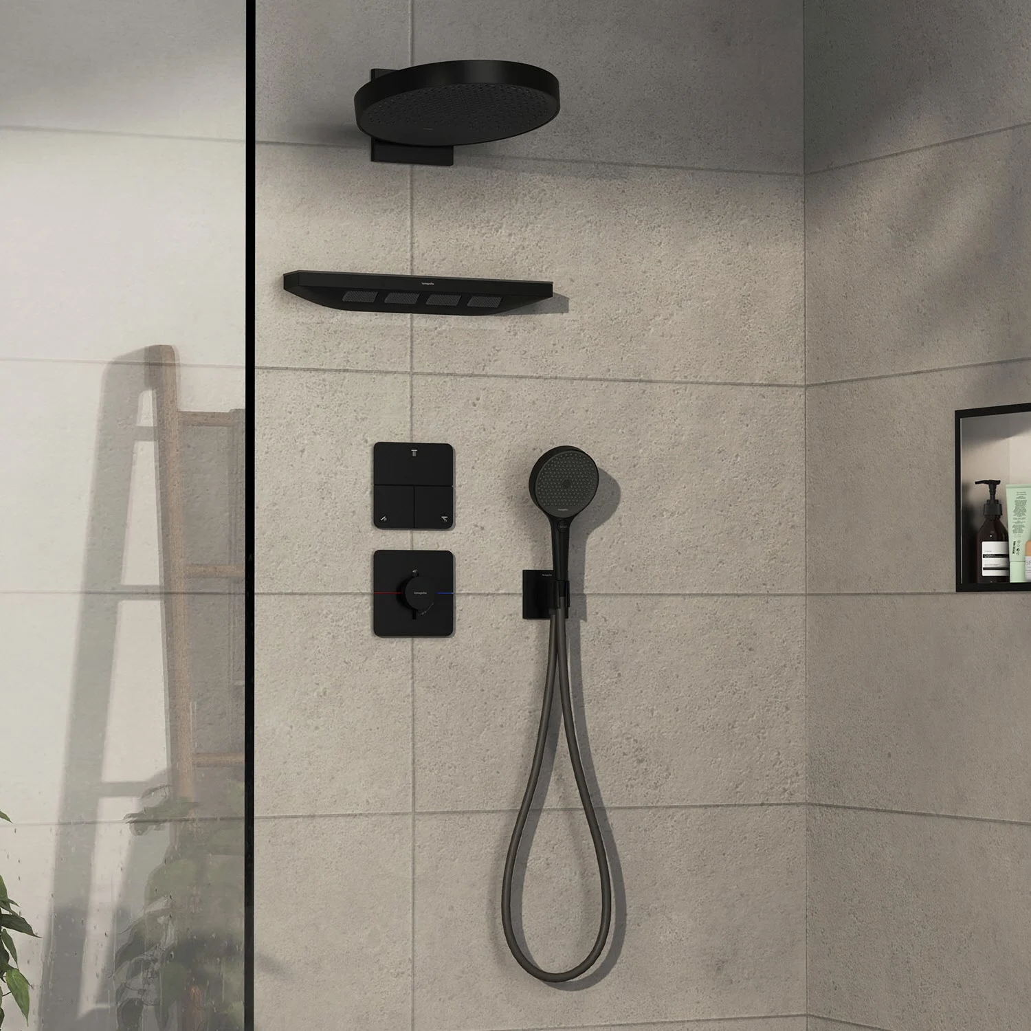 hansgrohe ShowerSelect Comfort Q Ventil Unterputz für 3 Verbraucher Bild 3