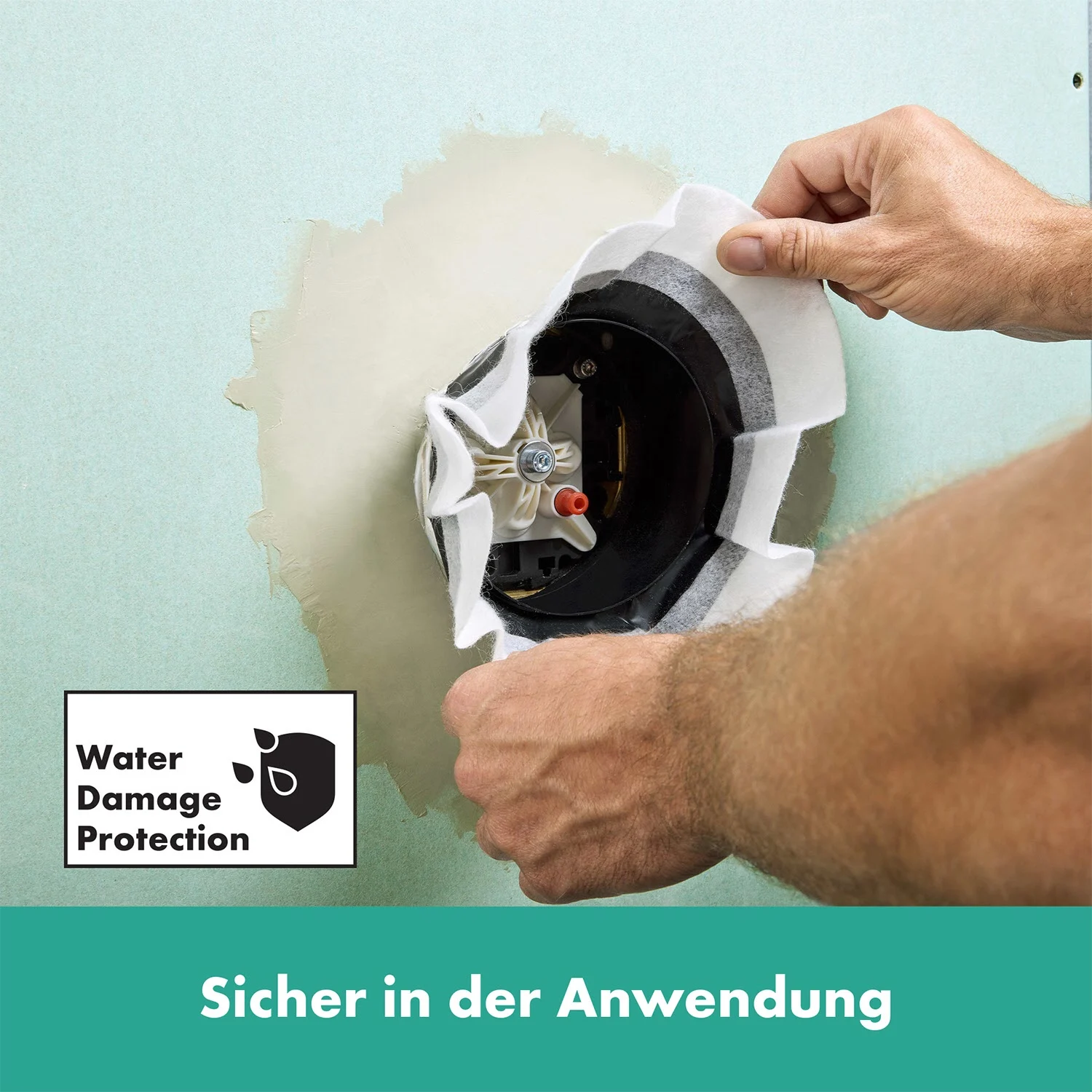 hansgrohe ShowerSelect Comfort E Ventil Unterputz für 3 Verbraucher Bild 6