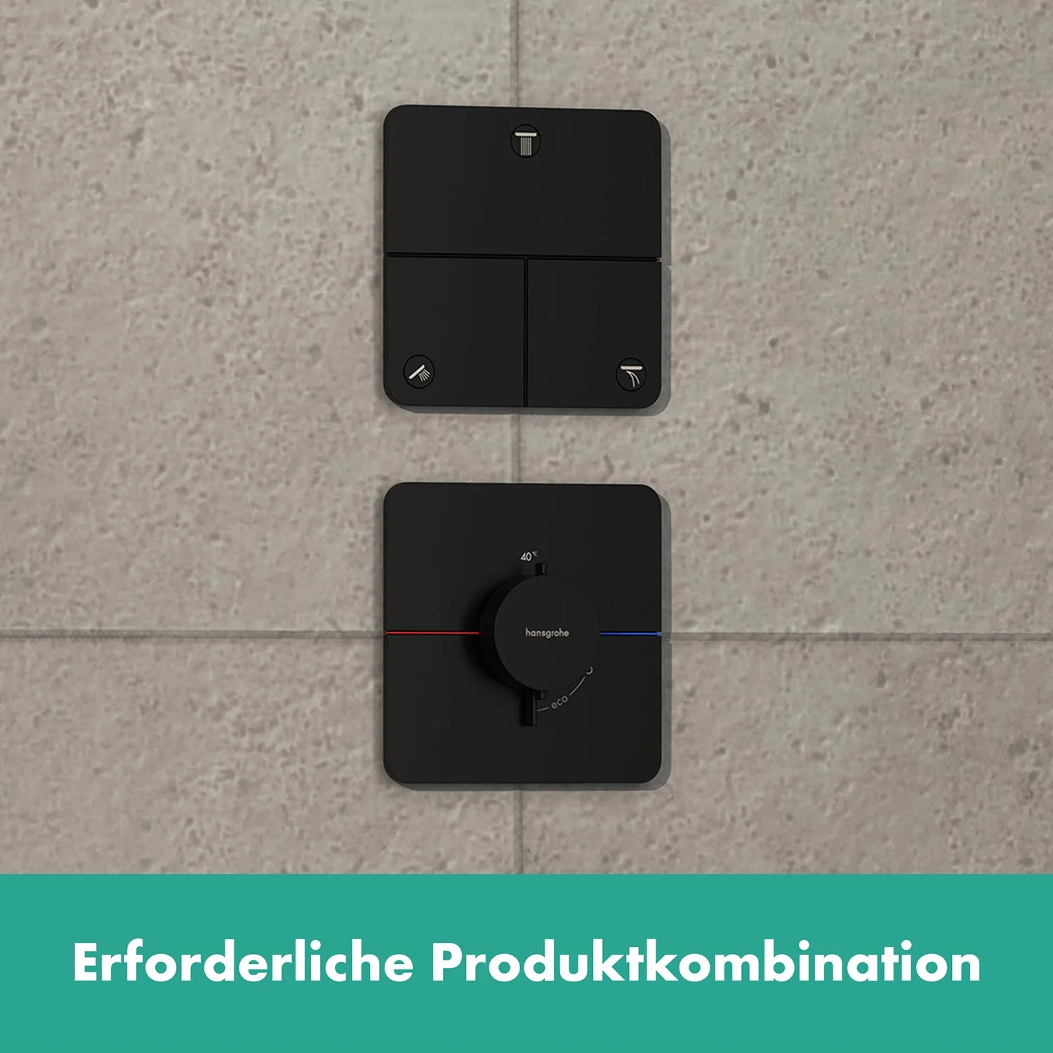 hansgrohe ShowerSelect Comfort Q Ventil Unterputz für 3 Verbraucher Bild 6