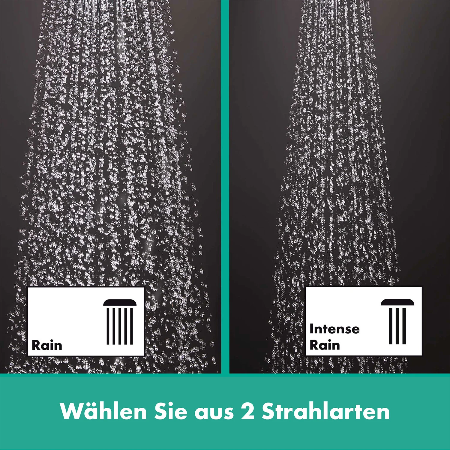 hansgrohe Vernis Blend Brauseset Vario EcoSmart mit Duschstange Crometta 65 cm Bild 4