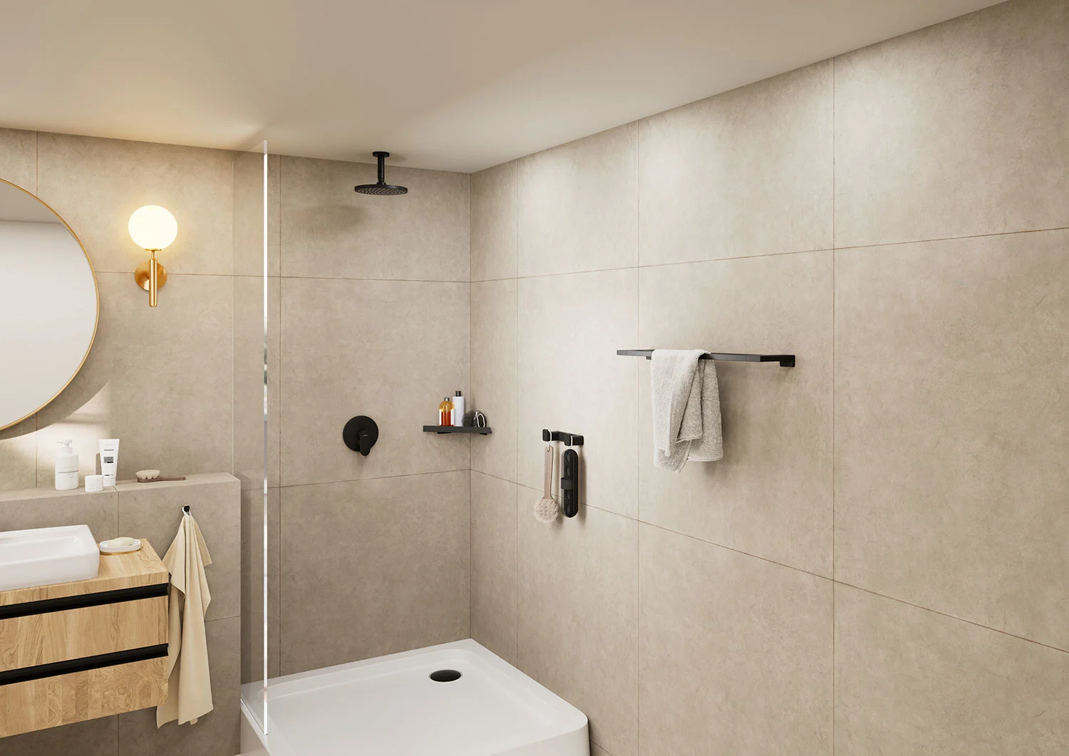 hansgrohe Vernis Blend Deckenanschluß 10 cm Bild 3