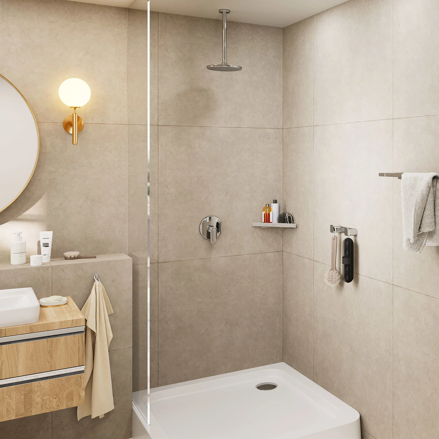hansgrohe Vernis Blend Deckenanschluß 30 cm Bild 2