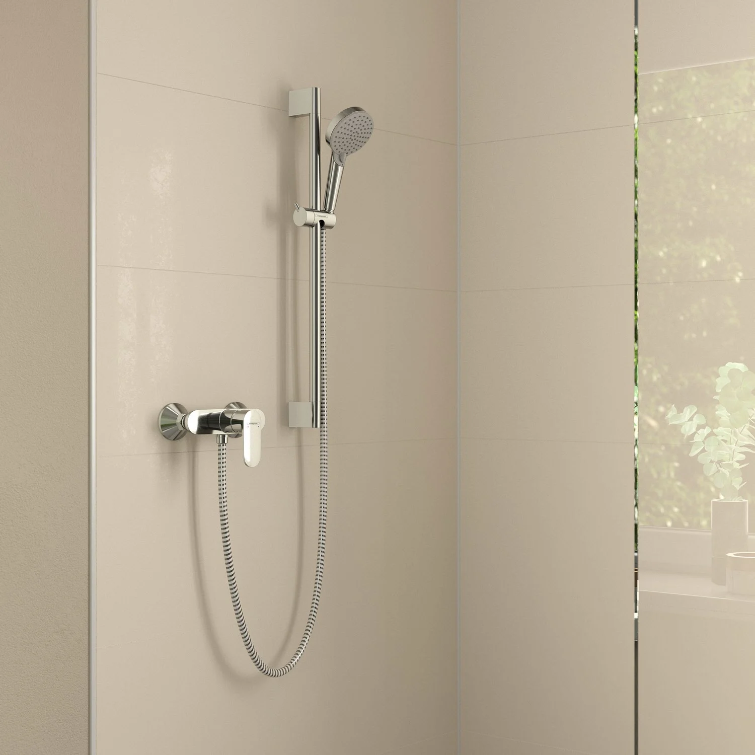 hansgrohe Vernis Blend Einhebel-Brausearmatur Aufputz Bild 4