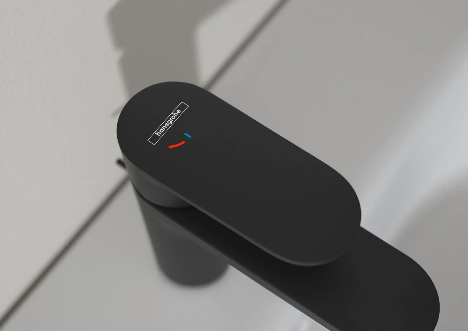 hansgrohe Vernis Blend Einhebel-Waschtischarmatur 100 CoolStart mit Zugstangen-Ablaufgarnitur Bild 2