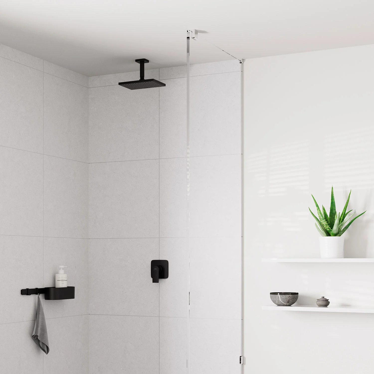 hansgrohe Vernis Shape Deckenanschluß 10 cm Bild 2