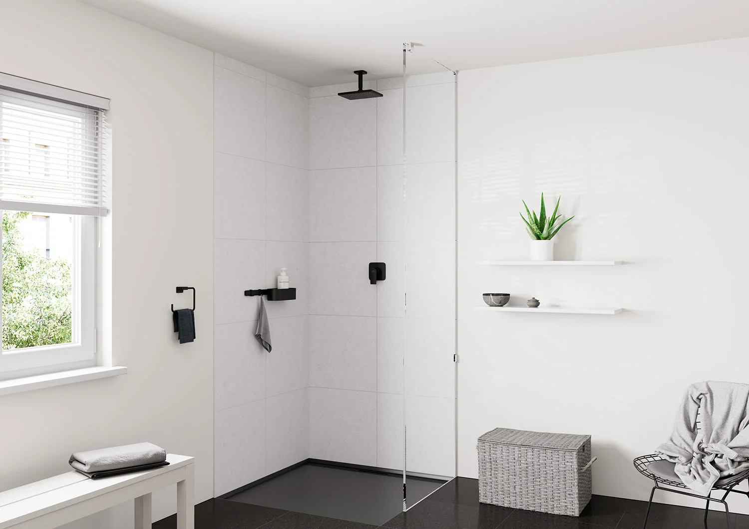 hansgrohe Vernis Shape Deckenanschluß 10 cm Bild 3