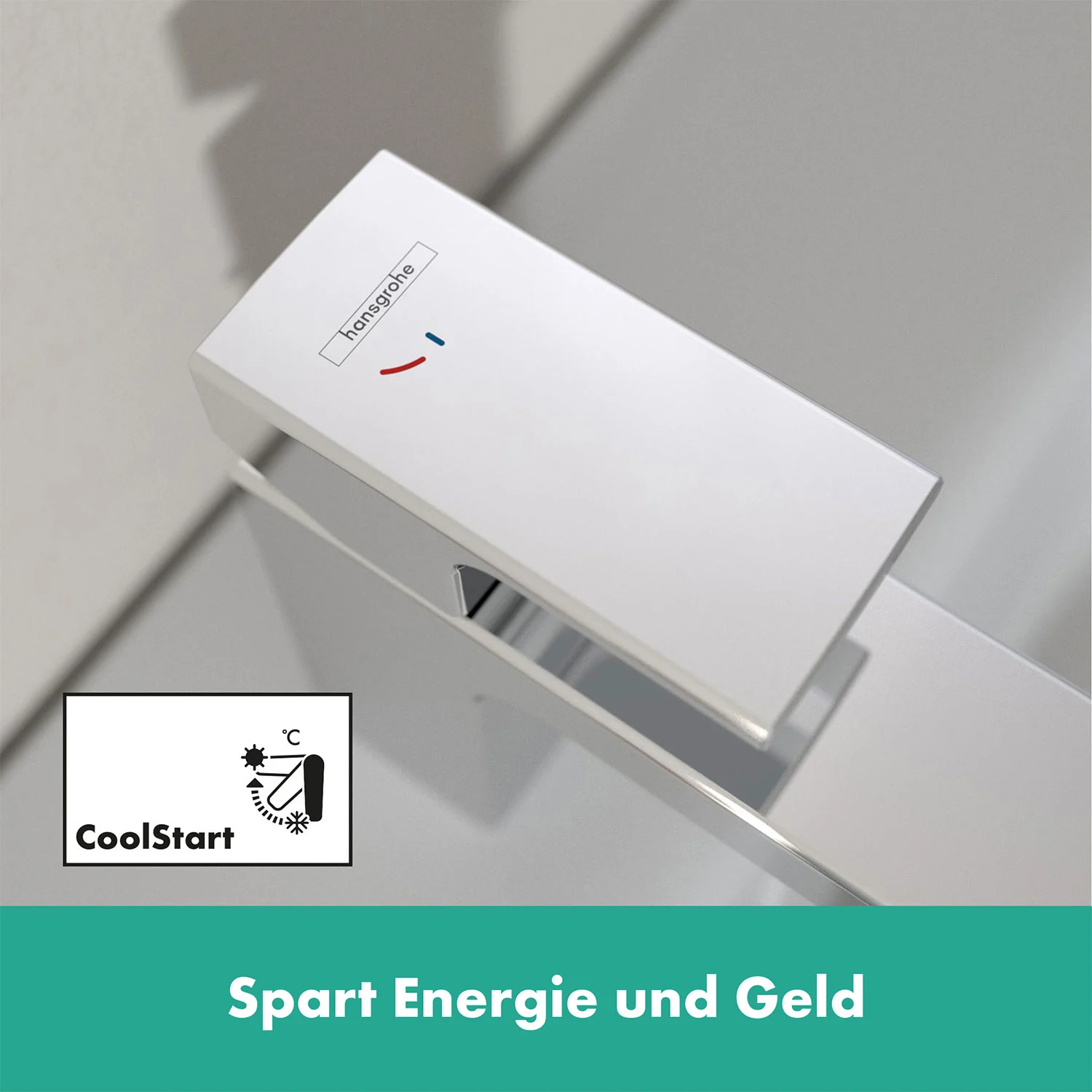 hansgrohe Vernis Shape Waschtischarmatur 70 CoolStart mit Zugstangen-Ablaufgarnitur Bild 6