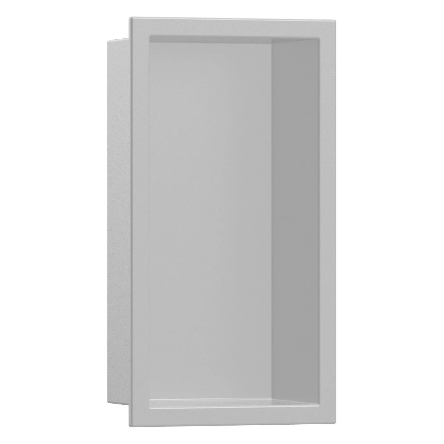 hansgrohe XtraStoris Original Wandnischen-Einbaubox mit Rahmen 15 x 7 x 30 cm
