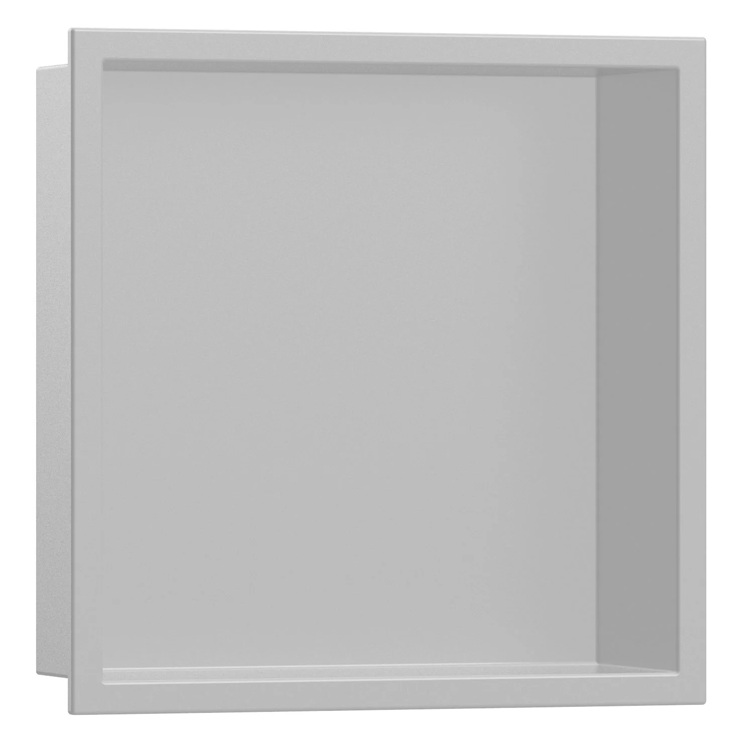 hansgrohe XtraStoris Original Wandnischen-Einbaubox mit Rahmen 30 x 7 x 30 cm