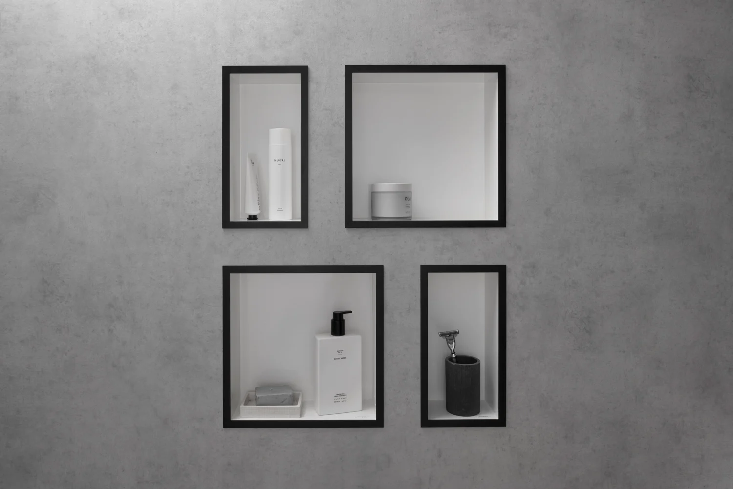 hansgrohe XtraStoris Original Wandnischen-Einbaubox mit Rahmen 60 x 10 x 30 cm Bild 6
