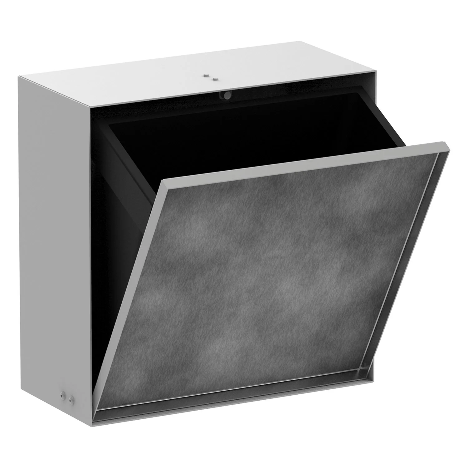 hansgrohe XtraStoris Rock Einbau Abfalleimer mit befliesbarer Tür 300/300/140