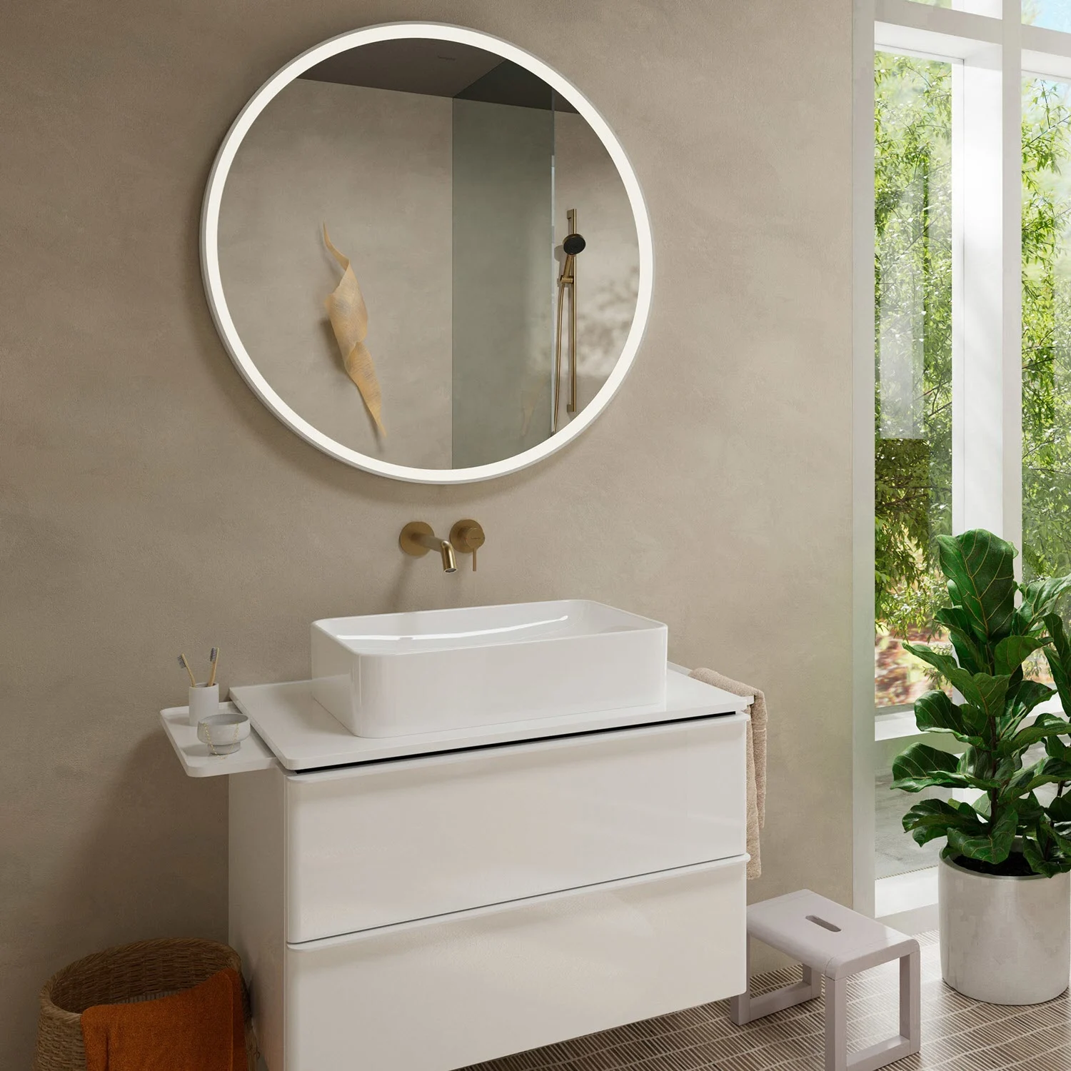 hansgrohe Xelu Q Ablage 43 x 13 cm Bild 5