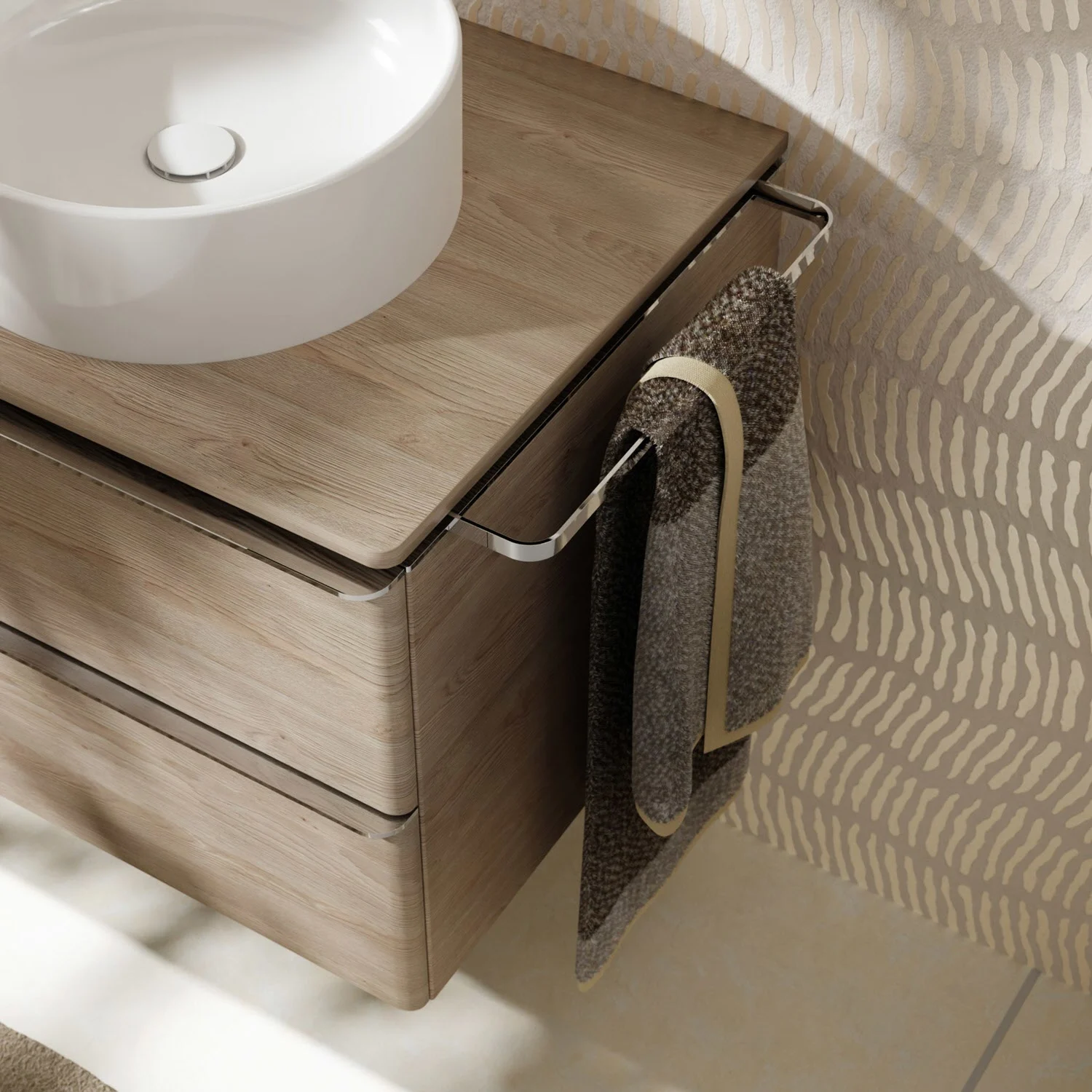 hansgrohe Xelu Q Handtuchhalter 43 x 9 cm Bild 2