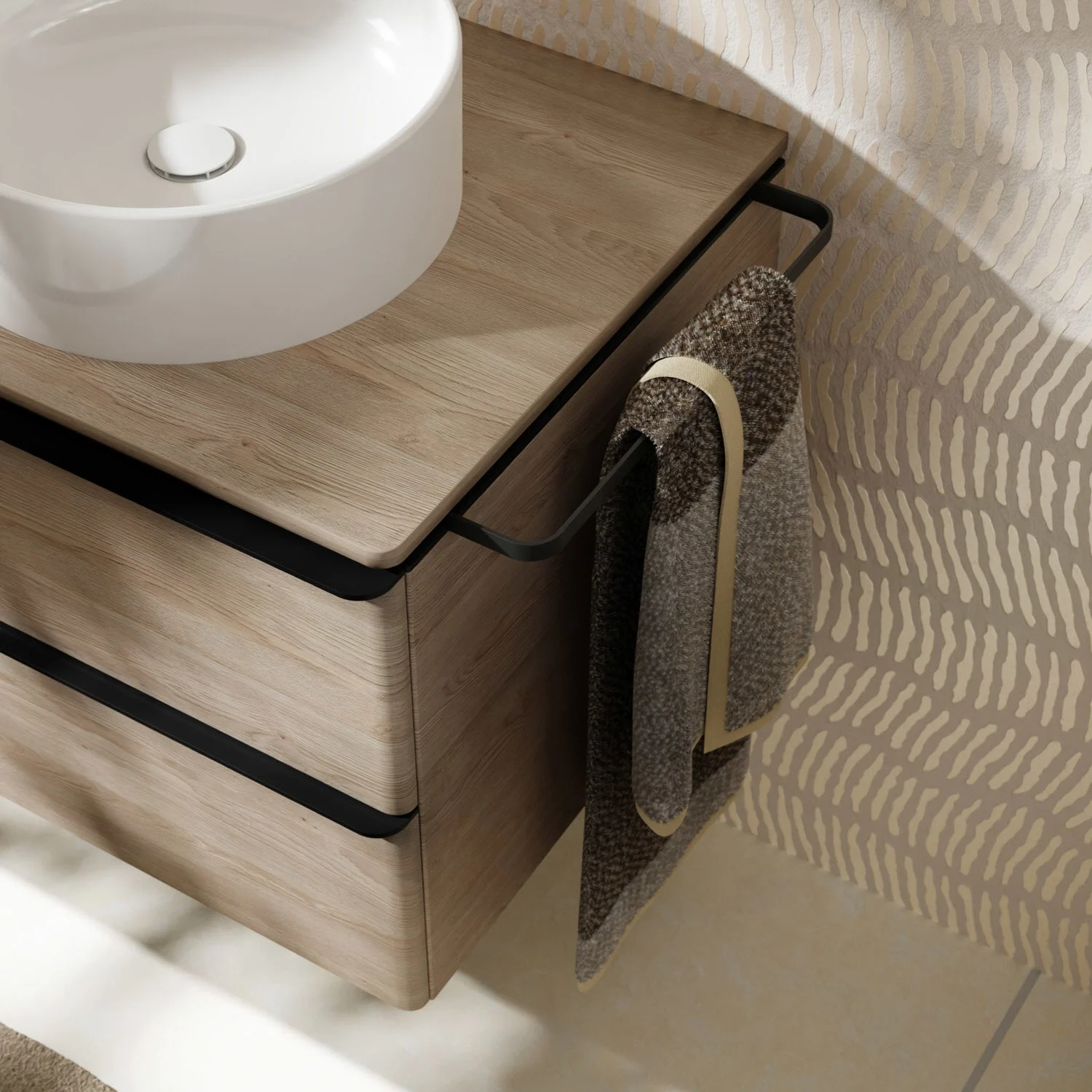 hansgrohe Xelu Q Handtuchhalter 43 x 9 cm Bild 2