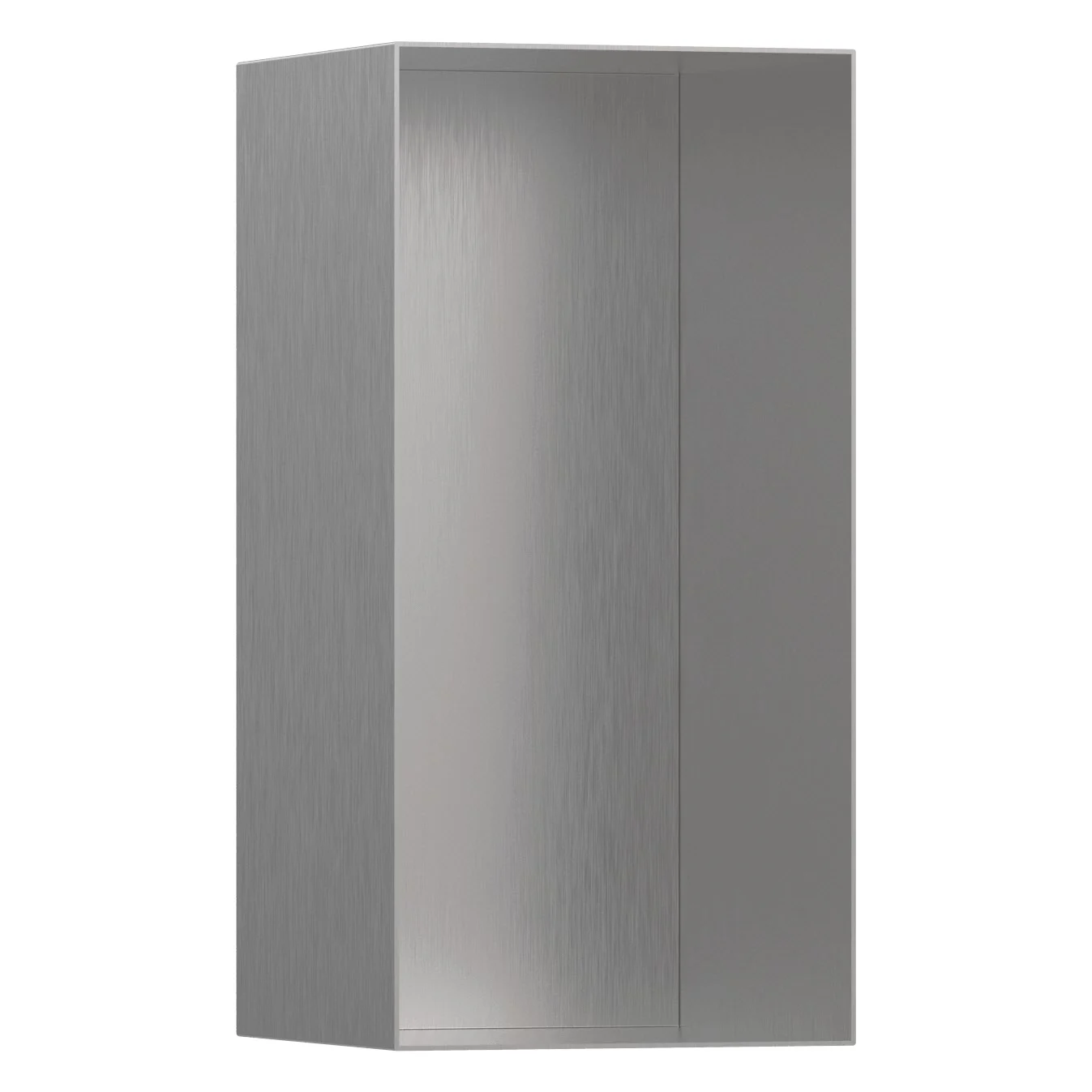 hansgrohe XtraStoris Minimalistic Wandnischen-Einbaubox rahmenlos 15 x 14 x 30 cm