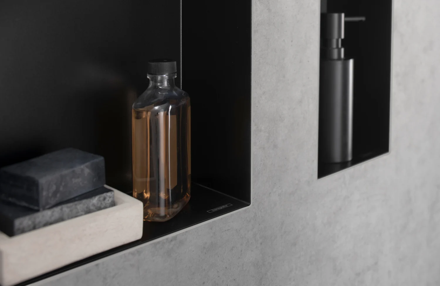 hansgrohe XtraStoris Minimalistic Wandnischen-Einbaubox rahmenlos 30 x 10 x 30 cm Bild 3