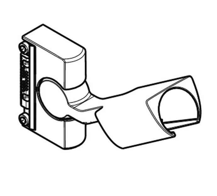 Rysunek techniczny suwaka drążka prysznicowego, hansgrohe