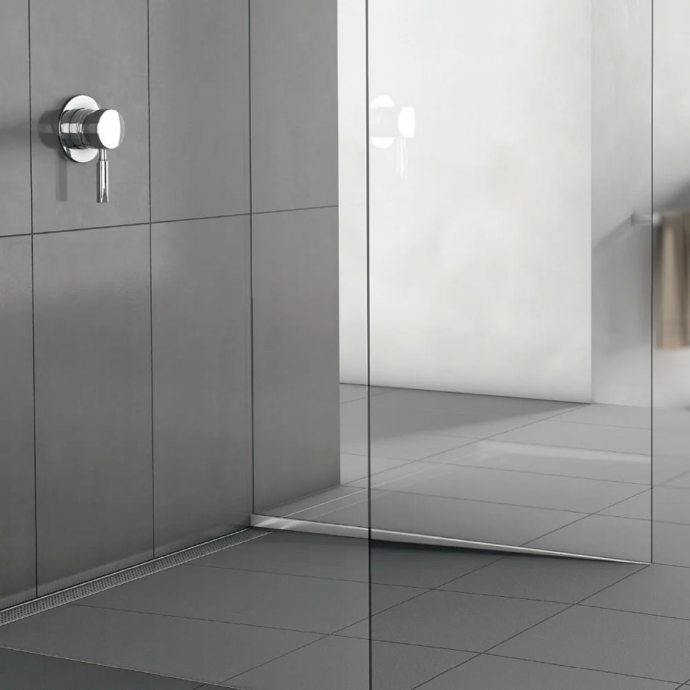 ACO Showerstep Gefällkeil 149 x 1 cm rechts, elektropoliert Bild 2