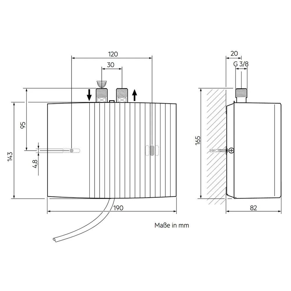 AEG Klein-Durchlauferhitzer MTE 440 Bild 3