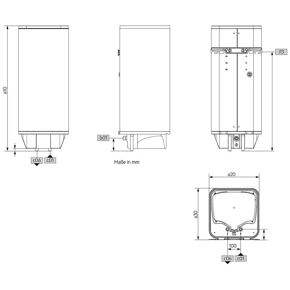 AEG DEM 80 Basis Wandspeicher Bild 3