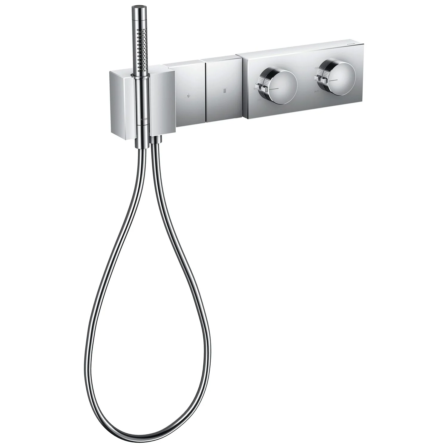 AXOR Edge Thermostatmodul Select 470/100 Unterputz für 2 Verbraucher