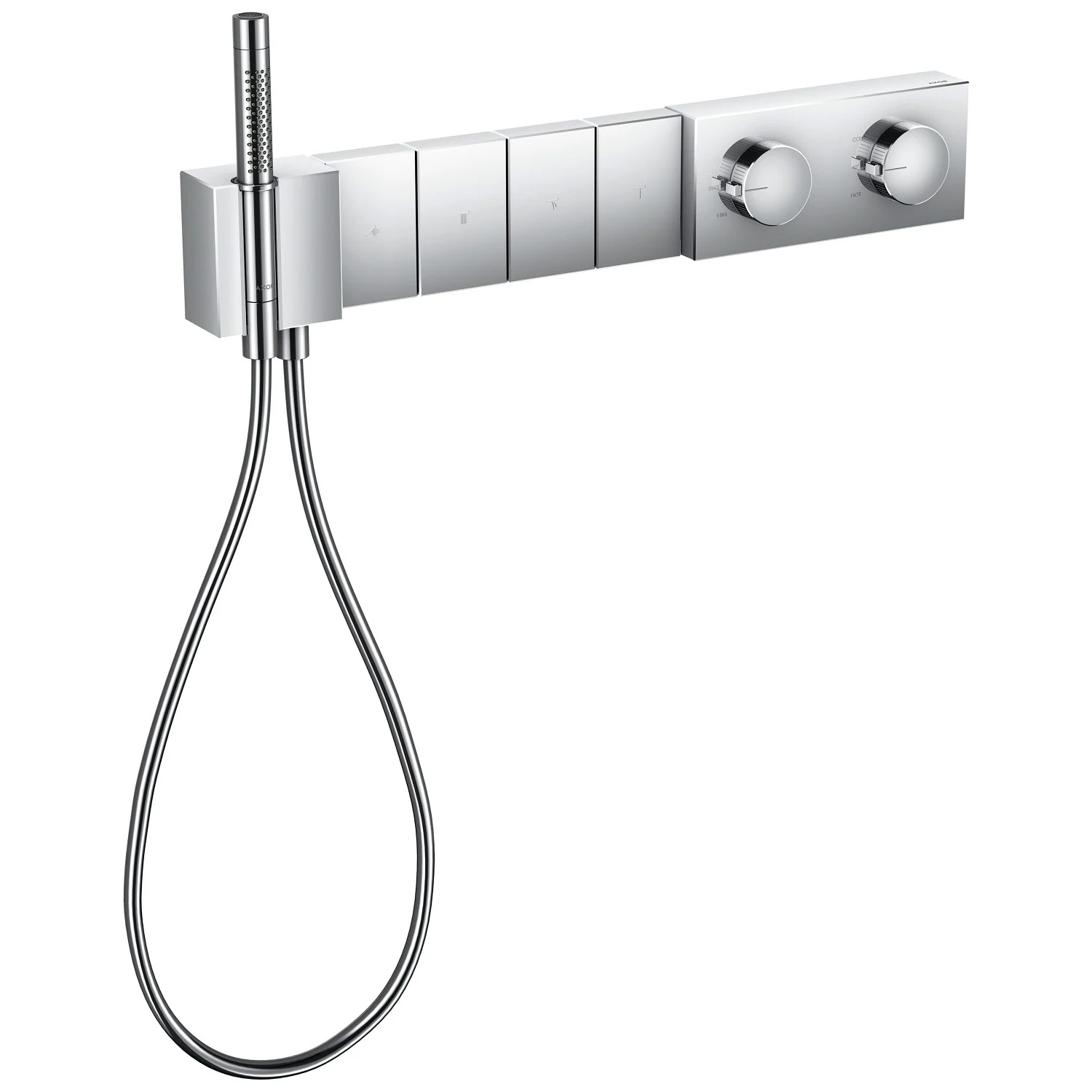 AXOR Edge Thermostatmodul Select 610/100 Unterputz für 4 Verbraucher