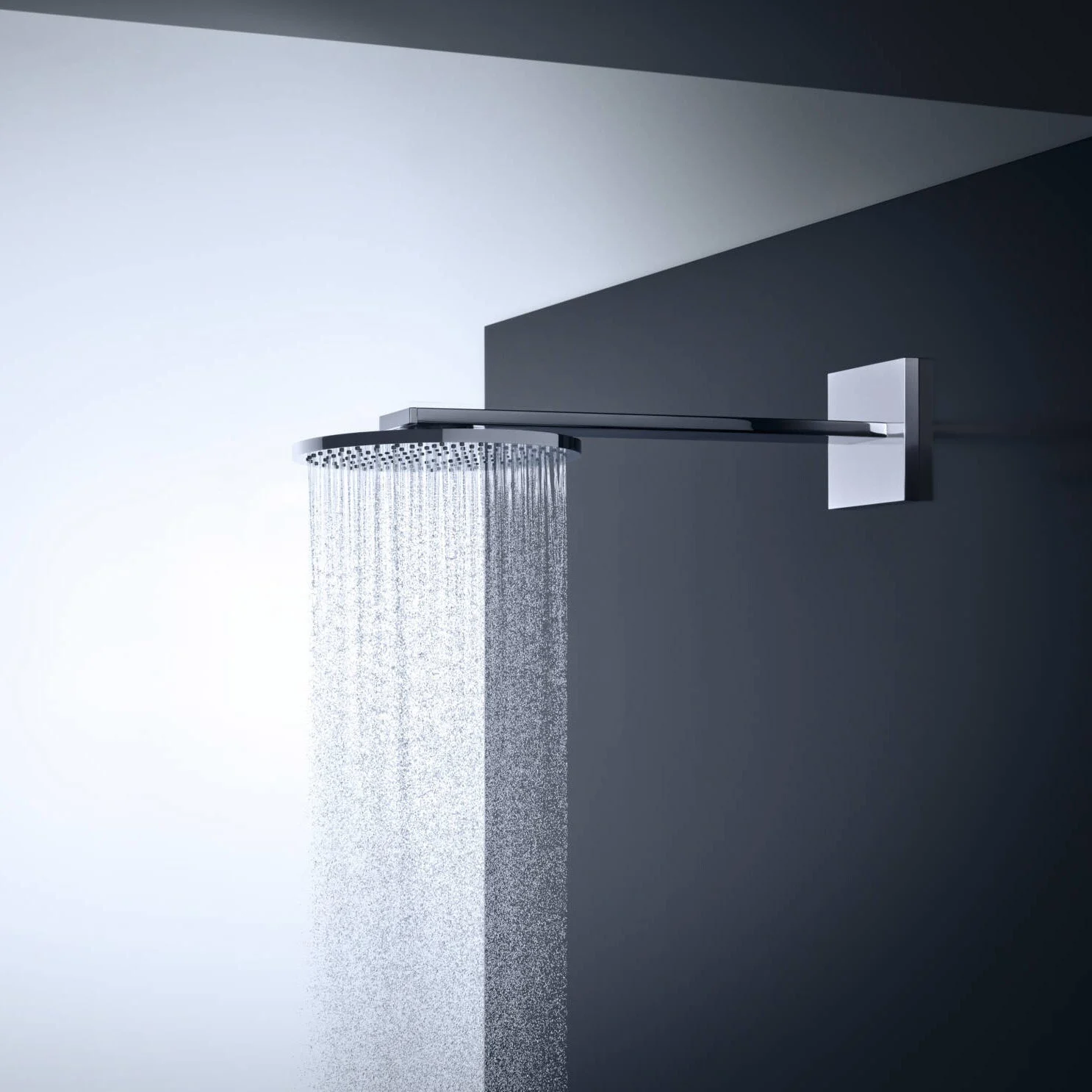 AXOR ShowerSolutions Kopfbrause 250 1jet mit Brausearm Bild 2