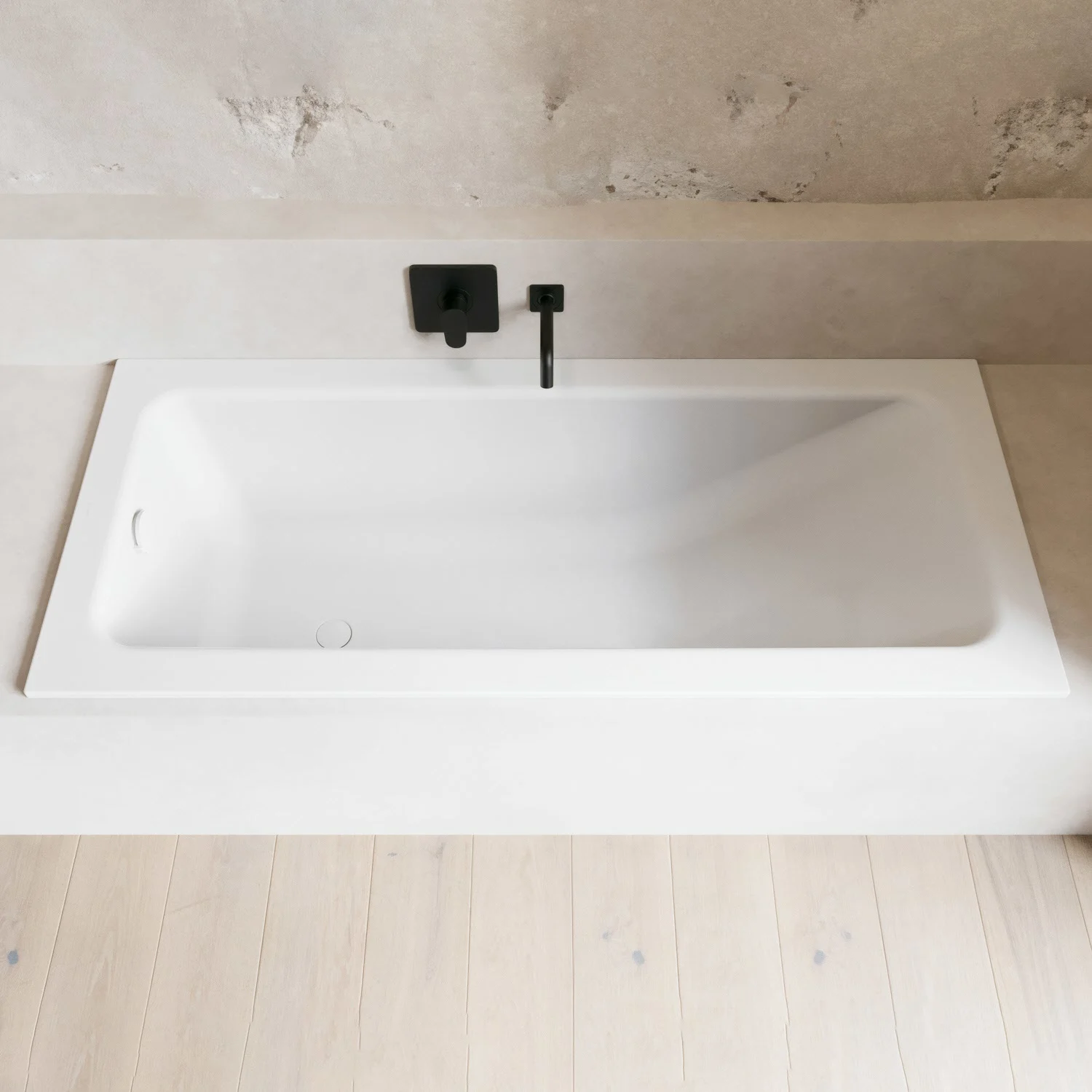 Bette One Relax Badewanne 180 x 80 mit rundem Ablauf