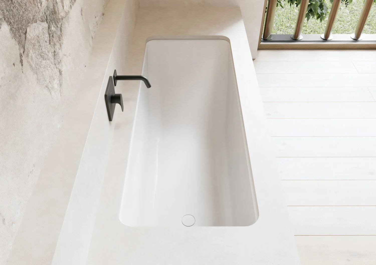 Bette One Relax Badewanne 180 x 80 mit rundem Ablauf Bild 6