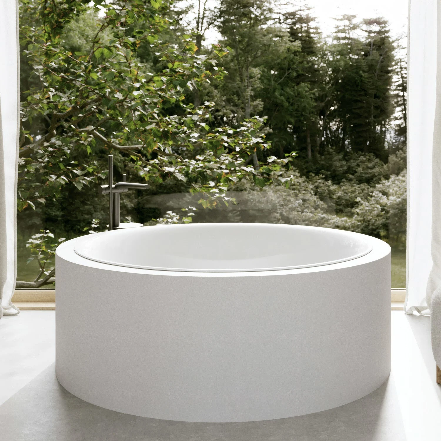 Bette BettePond Einbau-Rundbadewanne 150 x 150 cm